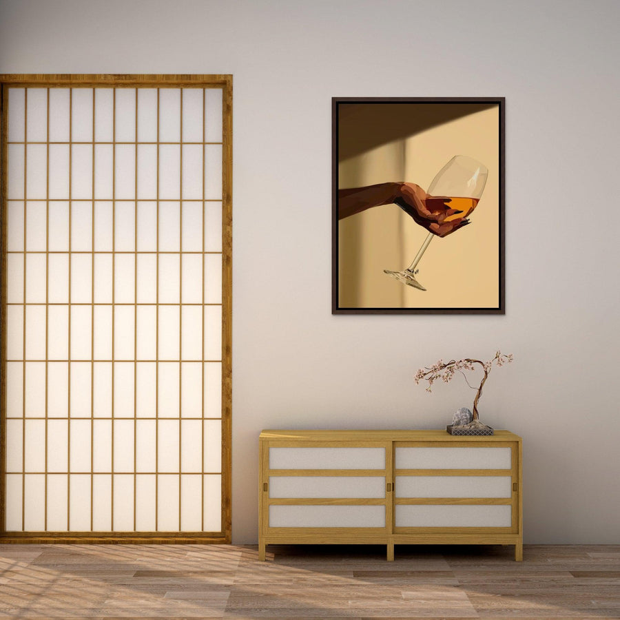 WINE & SUN-8×10-Print-SmardArt-Wall Art