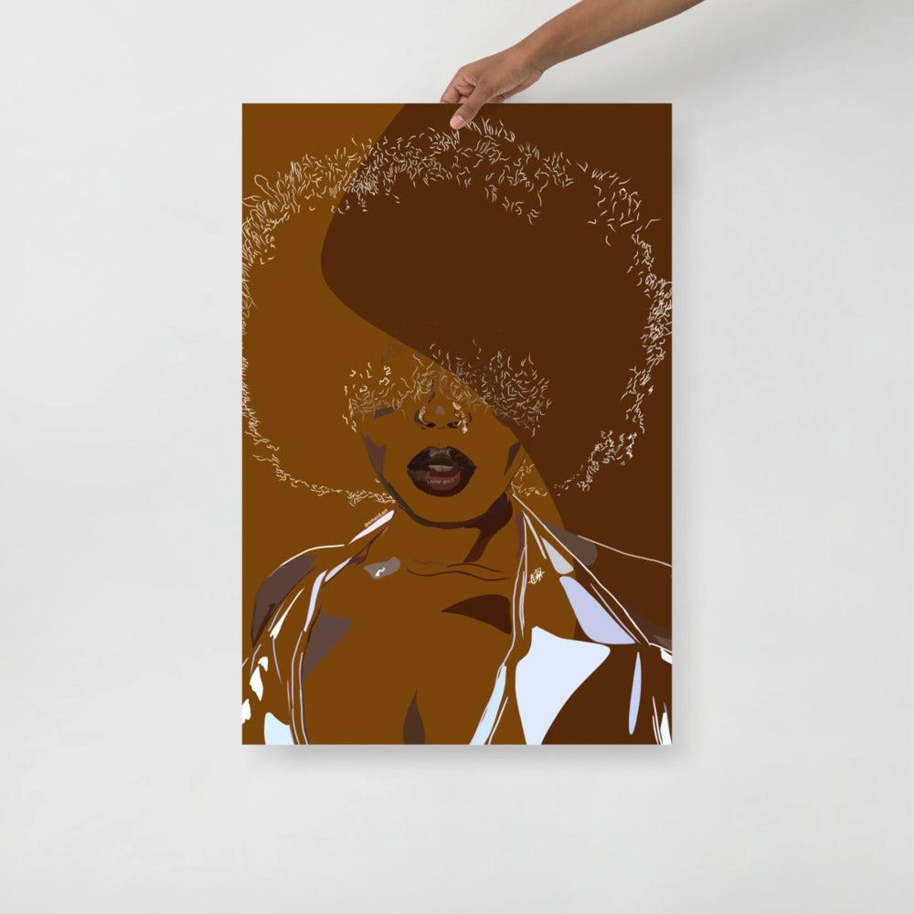 THE FRO-18×24-Print-SmardArt-Wall Art