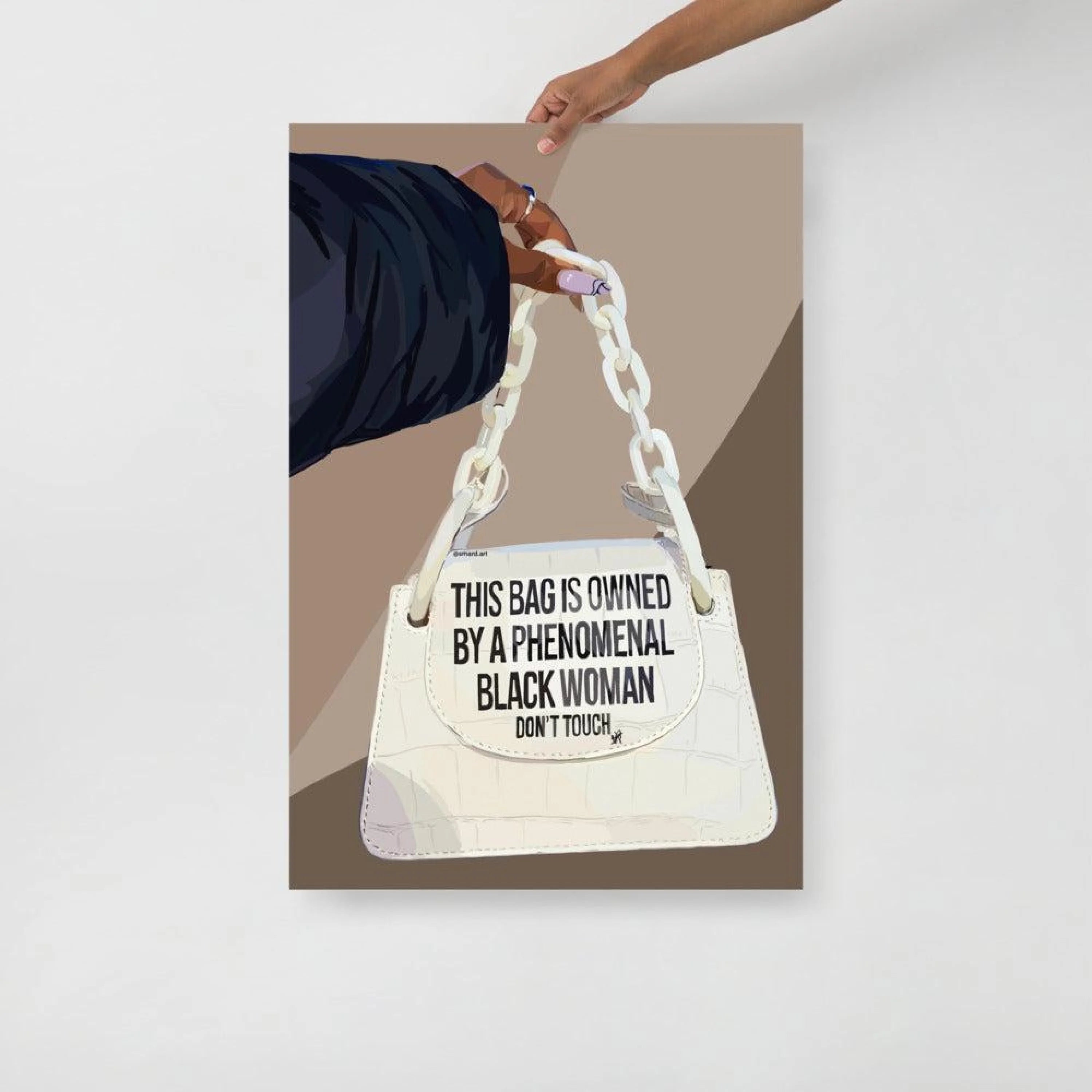 The Bag-24×36-Print-SmardArt-Wall Art