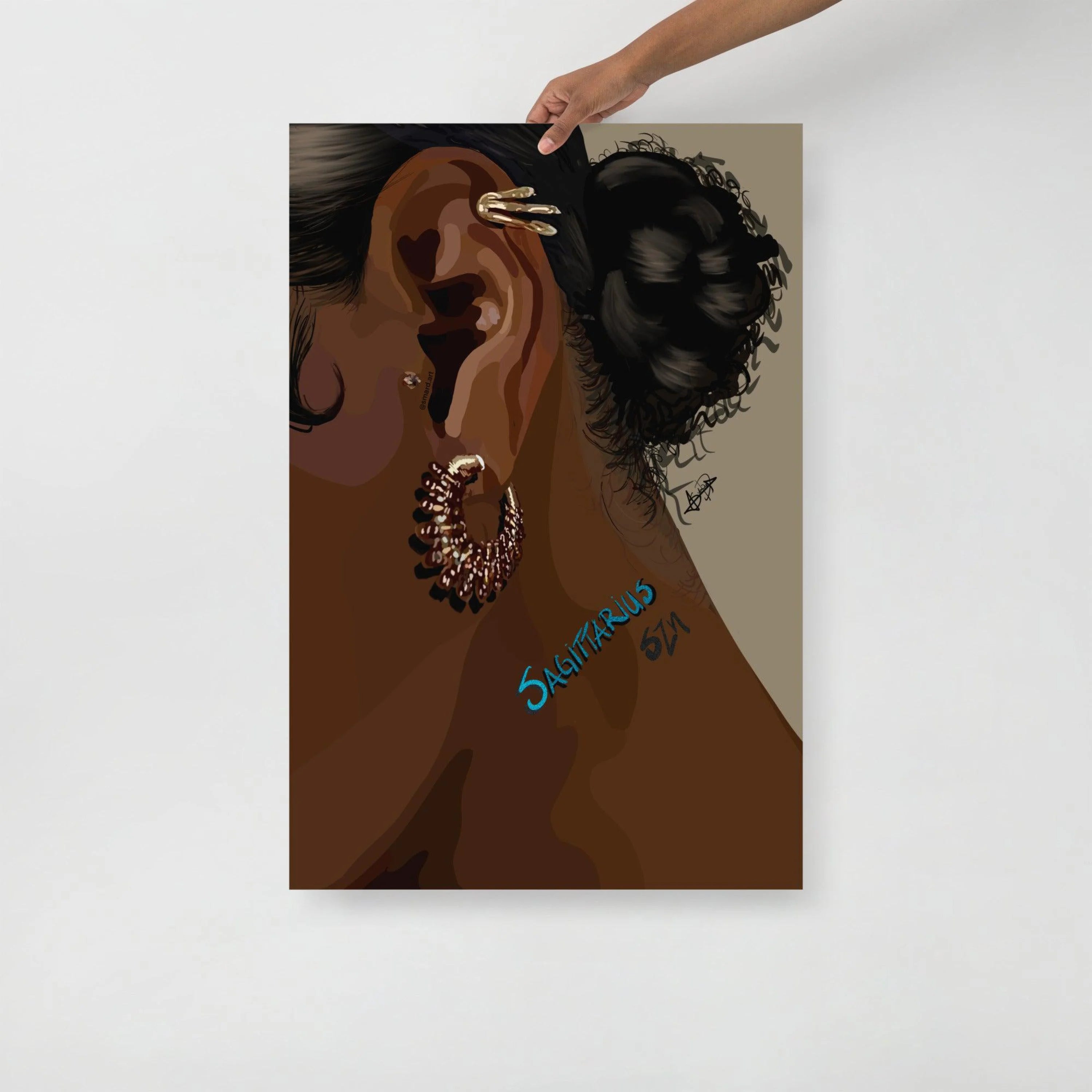 Sagittarius Szn-18×24-Print-SmardArt-Wall Art