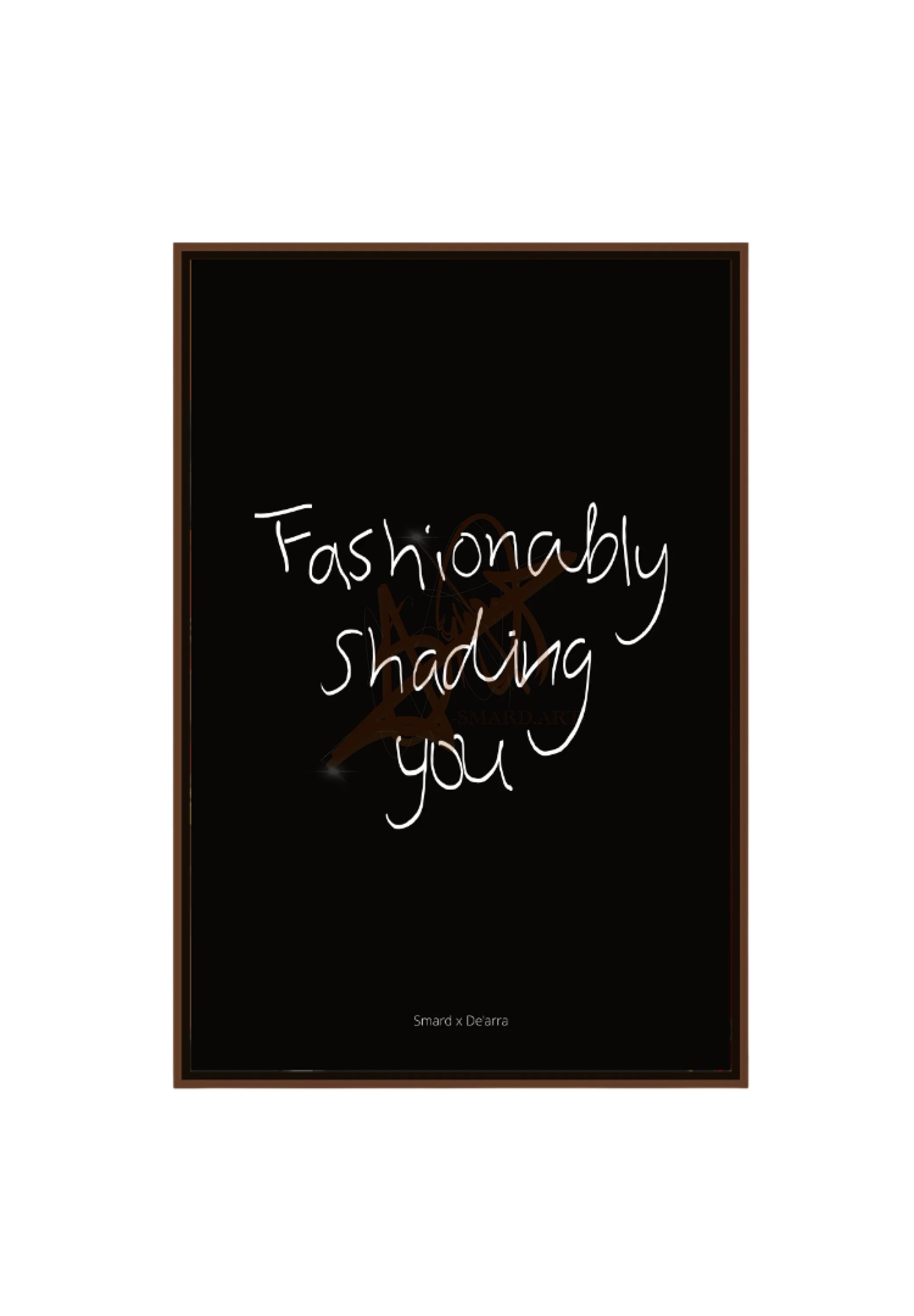 Fashionably Shading You (Black)