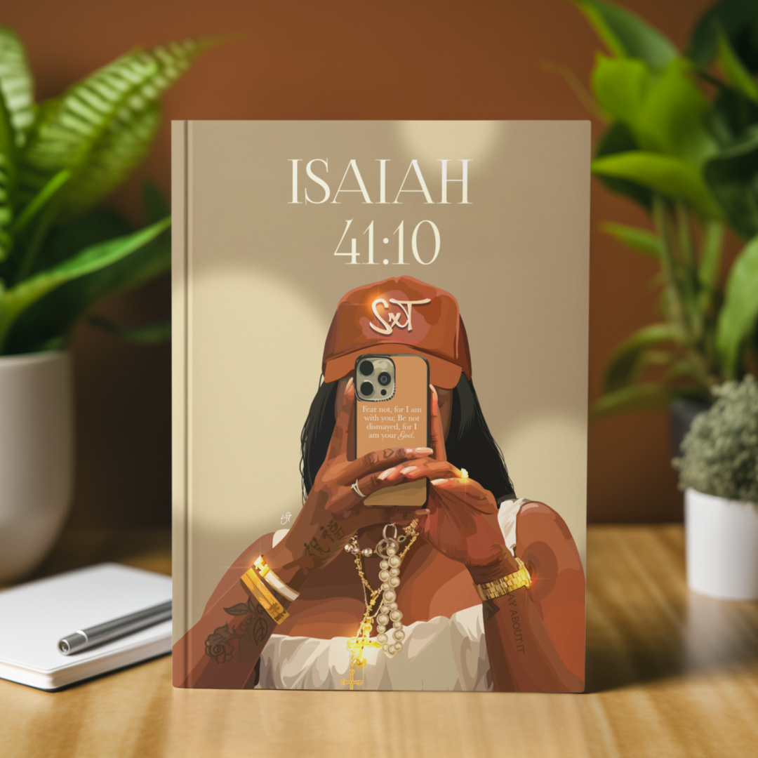 Isaiah 41:10 Hardcover Journal