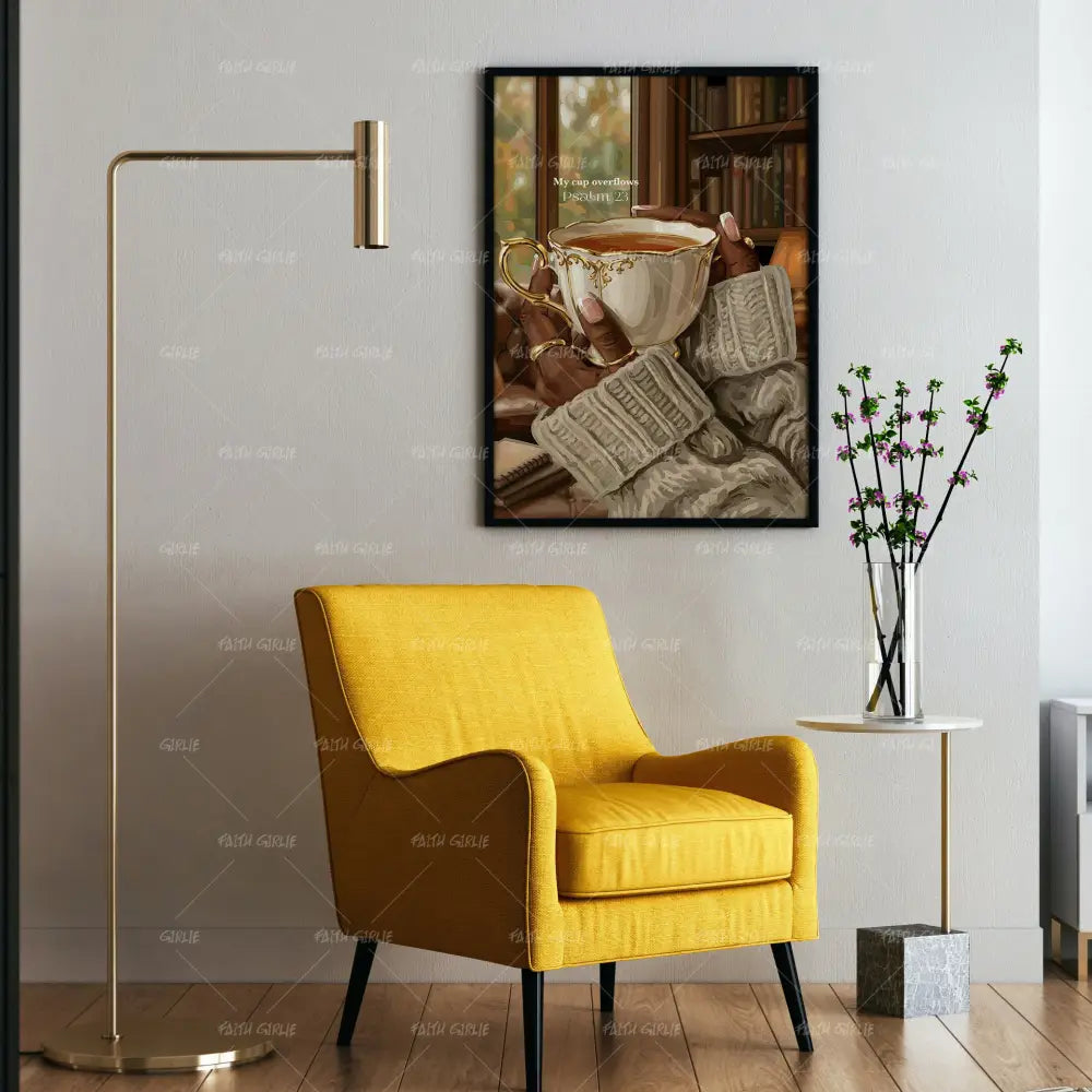 It Overflows-wall art print featuring decorative artistic design suitable for living rooms, offices, and schools by SmardArt. Elevate your space with Black wall art that speaks to culture, identity, and creativity. At Smard, we celebrate artistry made with melanin, bringing powerful and inspiring designs to life.