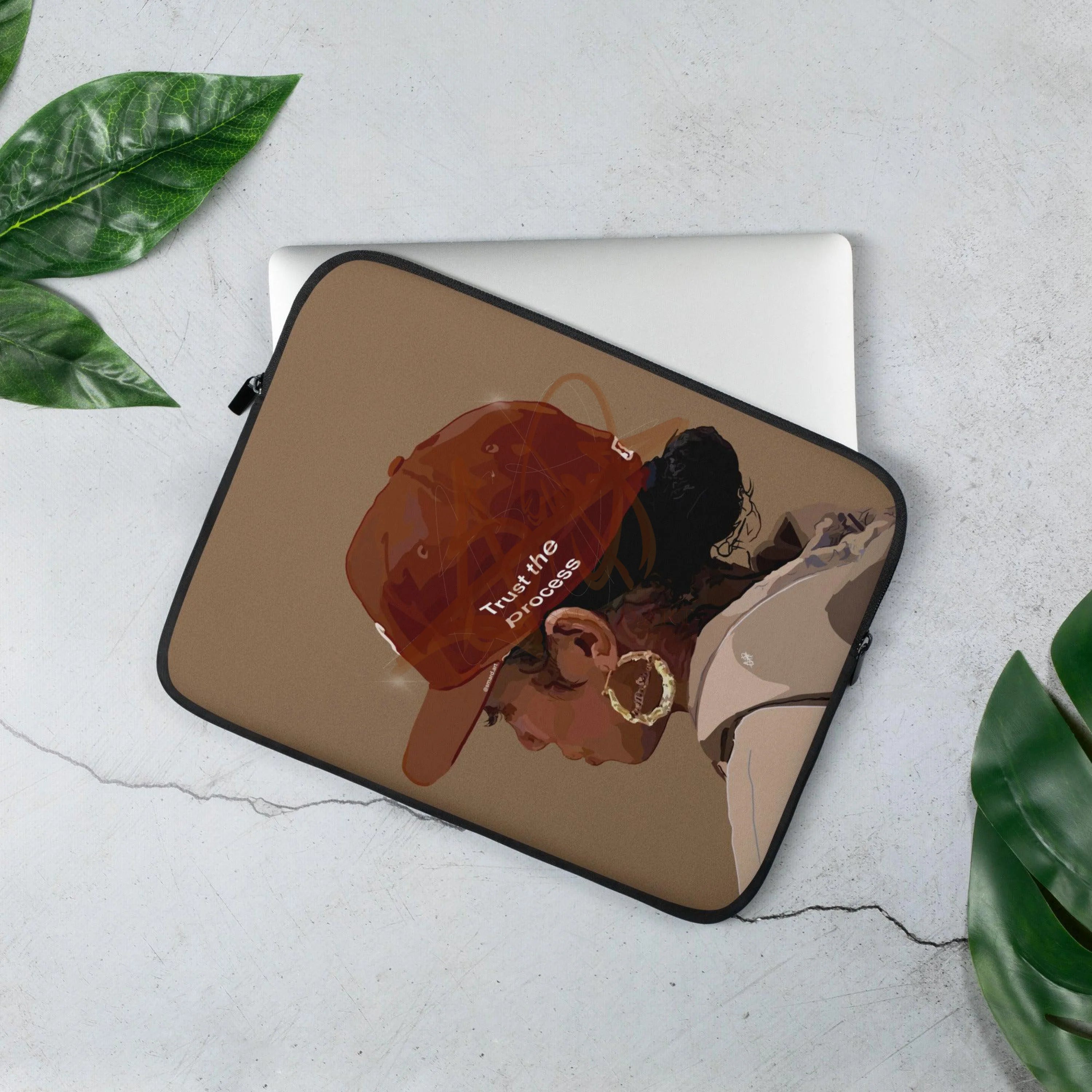 Trust the process Laptop Sleeve-13″-SmardArt-Wall Art