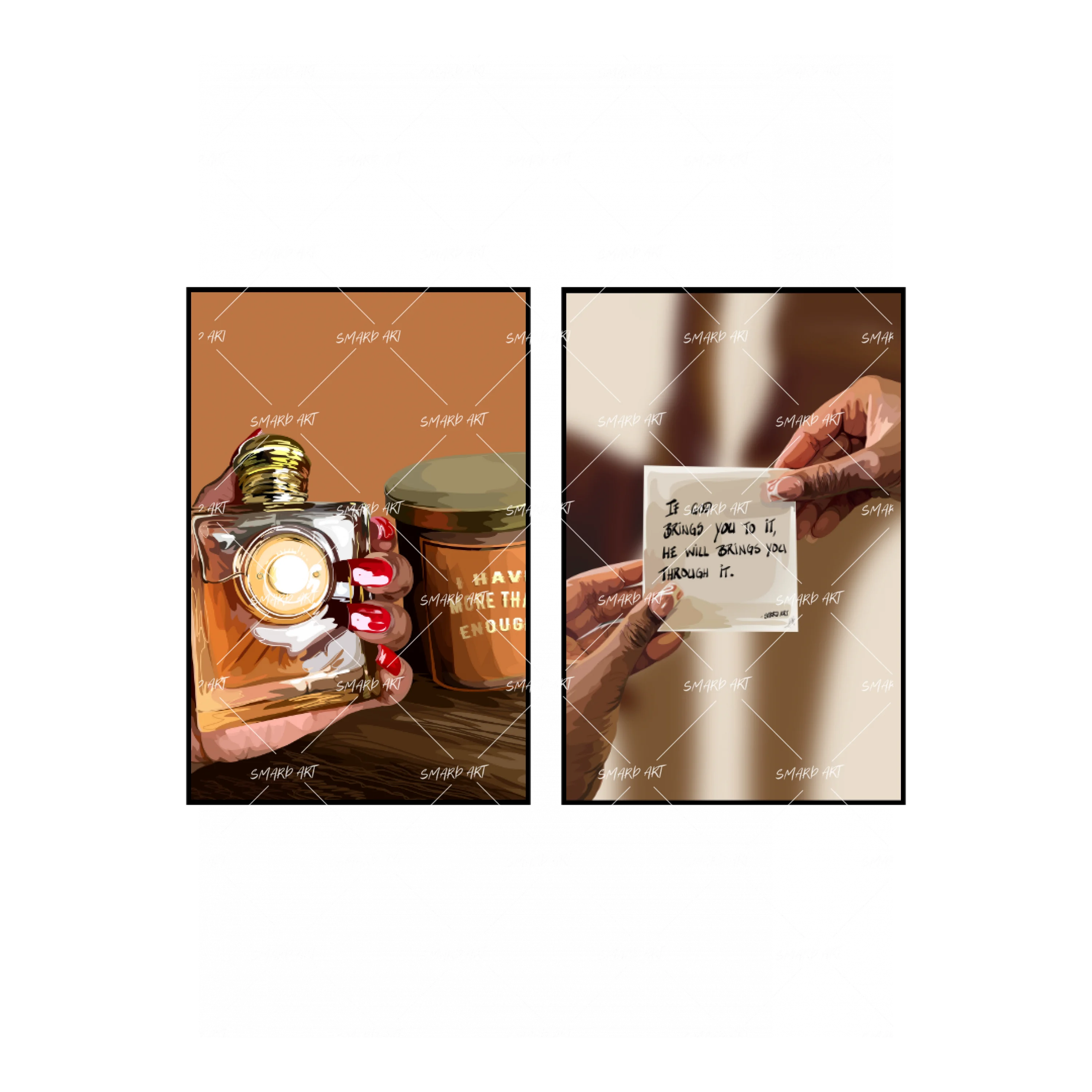 Art Print Bundle : More Than Enough + If God