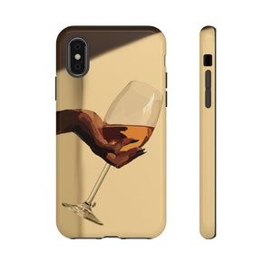 WINE & SUN Cases-iPhone X-Glossy-SmardArt-Wall Art