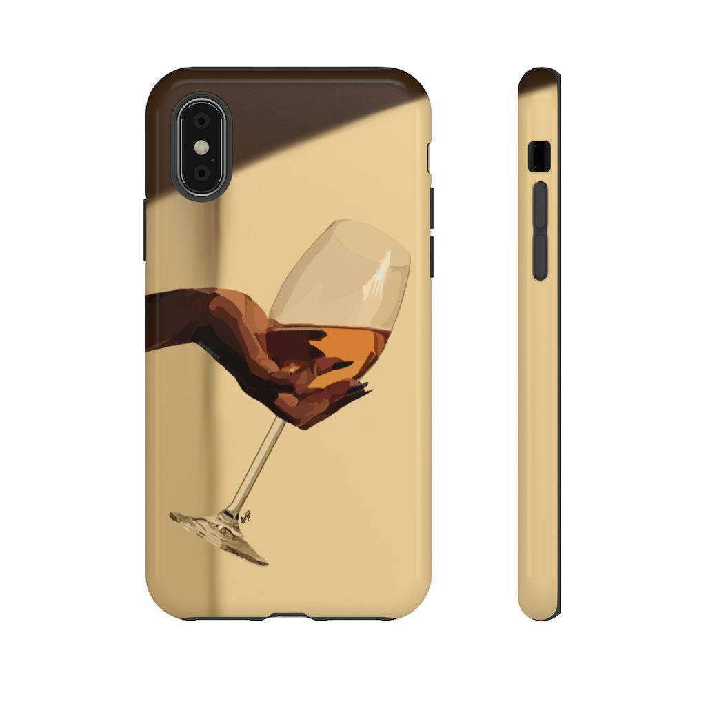 WINE & SUN Cases-iPhone XS-Glossy-SmardArt-Wall Art