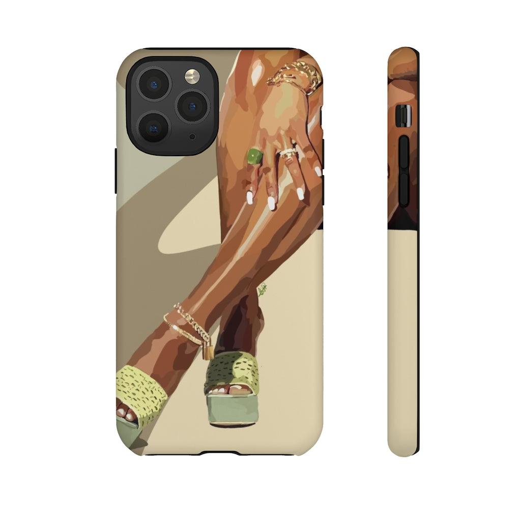 Legs & green touch Cases-iPhone 11 Pro-Matte-SmardArt-Wall Art
