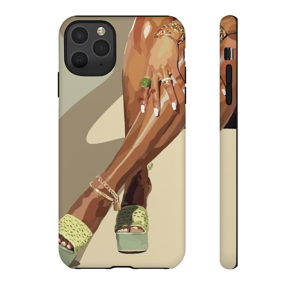 Legs & green touch Cases-iPhone 11 Pro Max-Matte-SmardArt-Wall Art