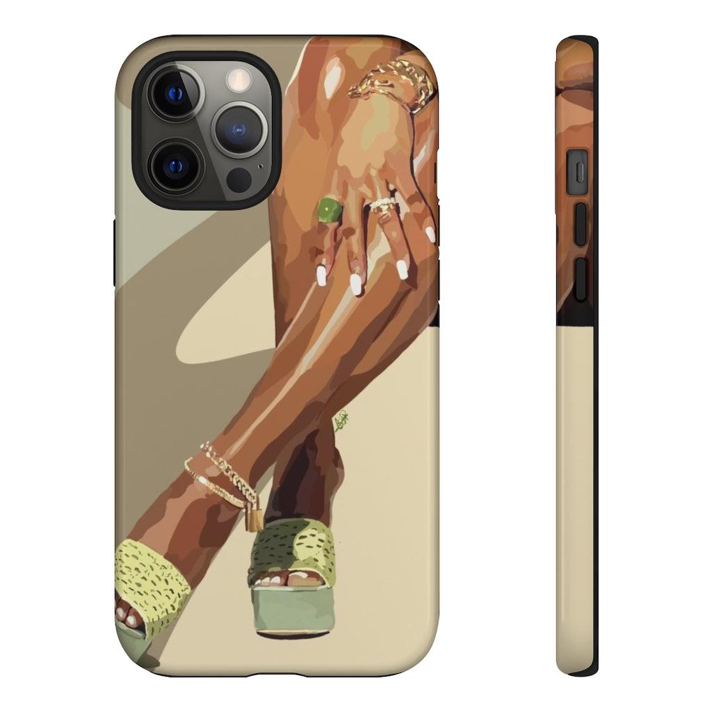 Legs & green touch Cases-iPhone 12 Pro Max-Glossy-SmardArt-Wall Art