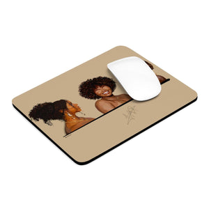 Pretty curls Mouse Pad-One size-Rectangle-SmardArt-Wall Art