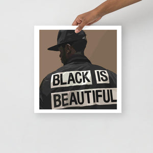 BLACK IS BEAUTIFUL-8×10-Print-SmardArt-Wall Art