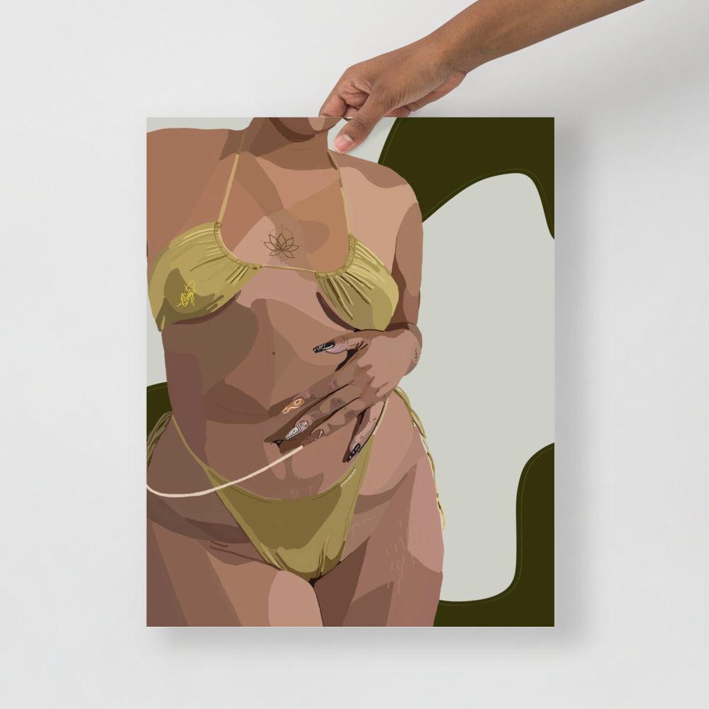 NICOLE'S BODY-8×10-Print-SmardArt-Wall Art