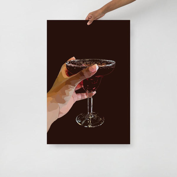 Cocktail please-18×24-Print-SmardArt-Wall Art
