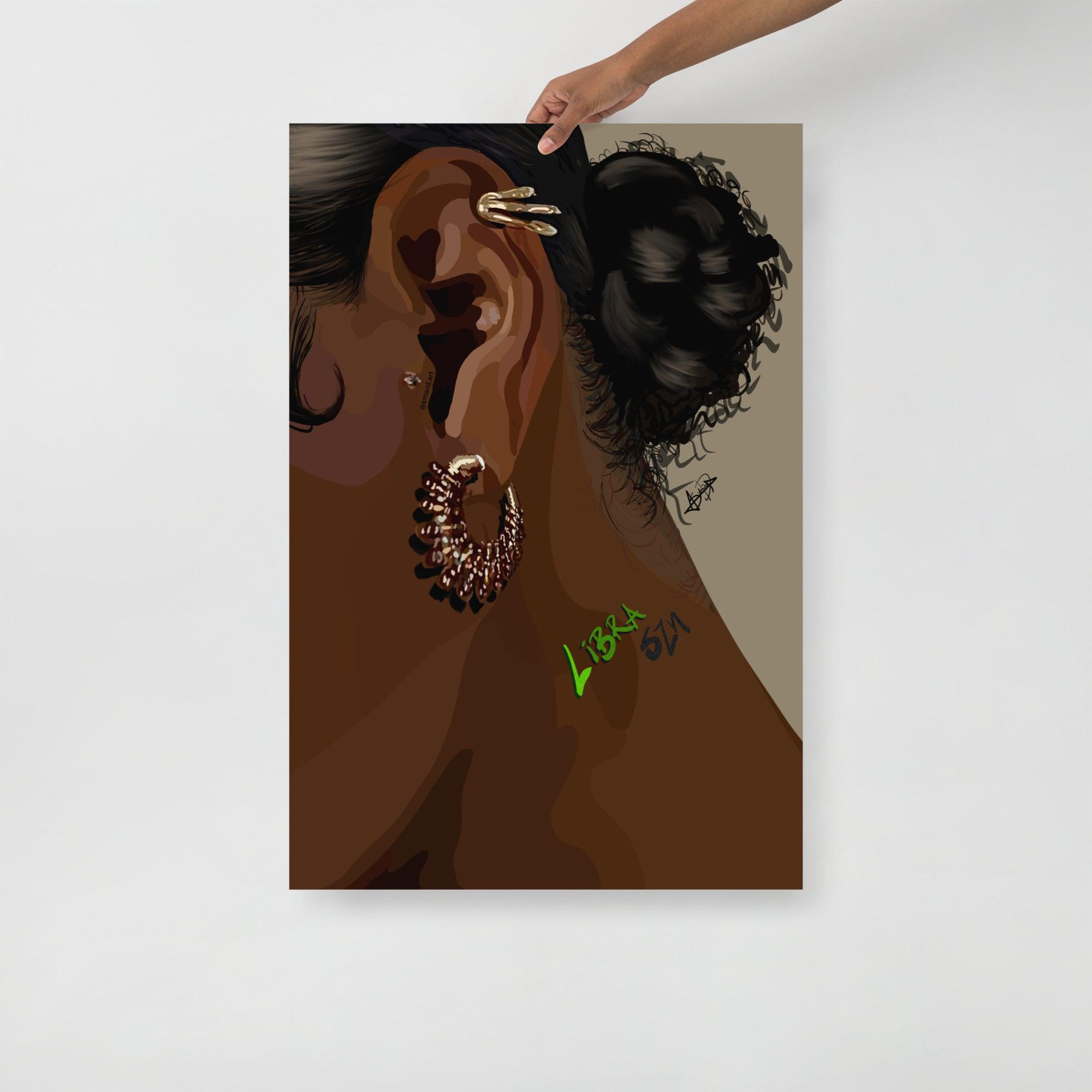 Libra szn Poster-36×48-Print-SmardArt-Wall Art