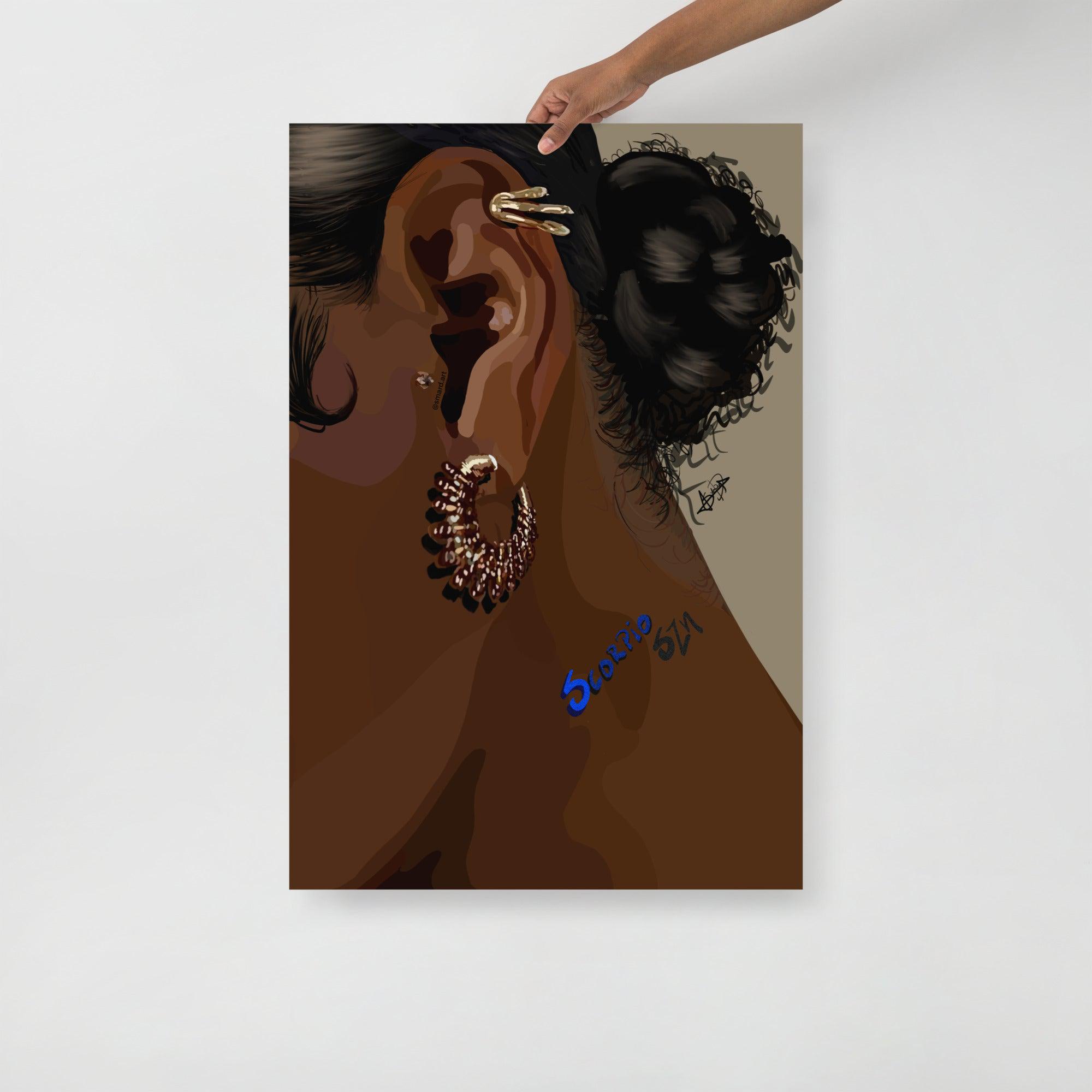 Scorpio Szn-18×24-Print-SmardArt-Wall Art