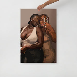 Love Us-18×24-Print-SmardArt-Wall Art